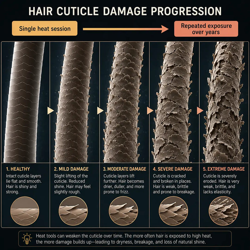 1. Heat Damage Doesn't Just Happen Once — It Adds Up Over Time