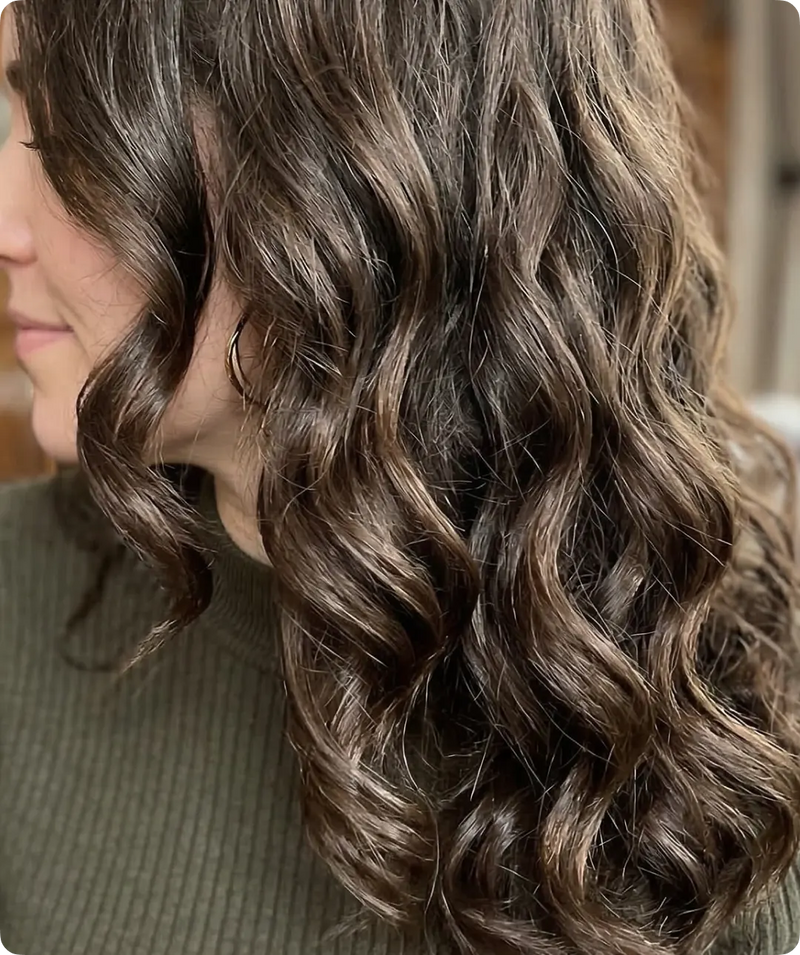 1. Creates Wave Ribbons (Clumps), Not Scattered Frizz